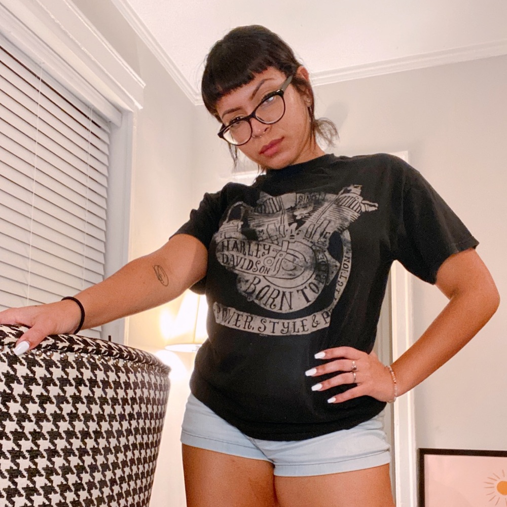 BORN TO RIDE H-D Tee